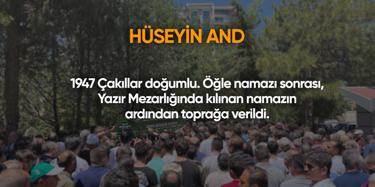 Konya'da bugün vefat edenler | 11 Şubat 2026 8